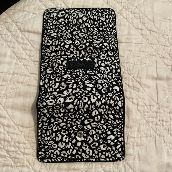 Vera Bradley Camocat Print Trifold Wallet - Picture 4 of 7